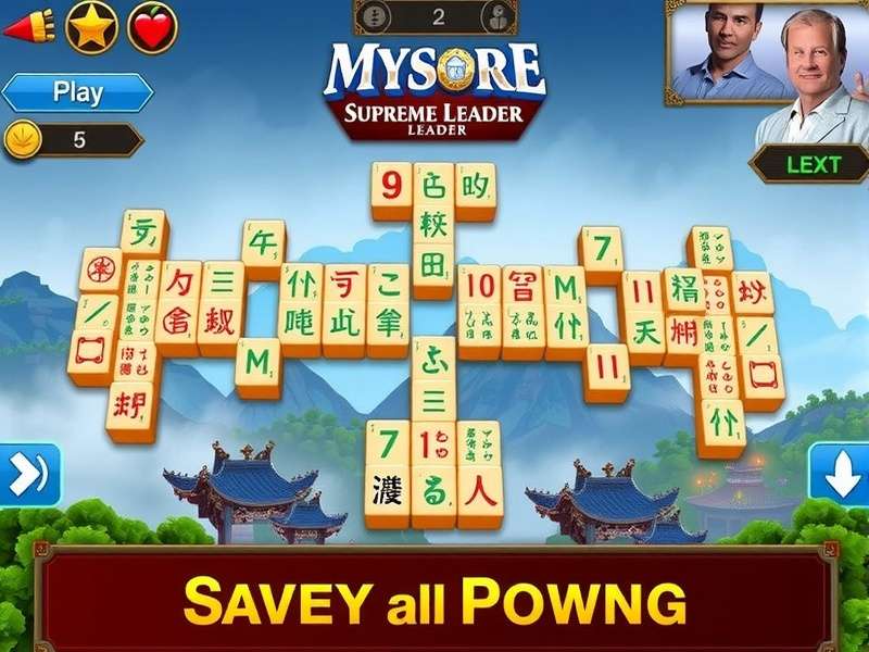Mysore Mahjong Supreme Leader Gameplay Screenshot